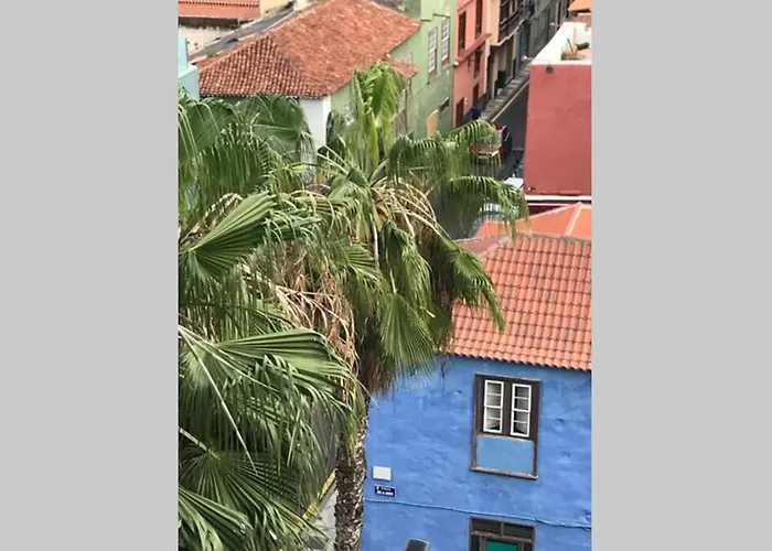 Tele-Working. Central. Gran Balcon. Vistas. Puerto de la Cruz 