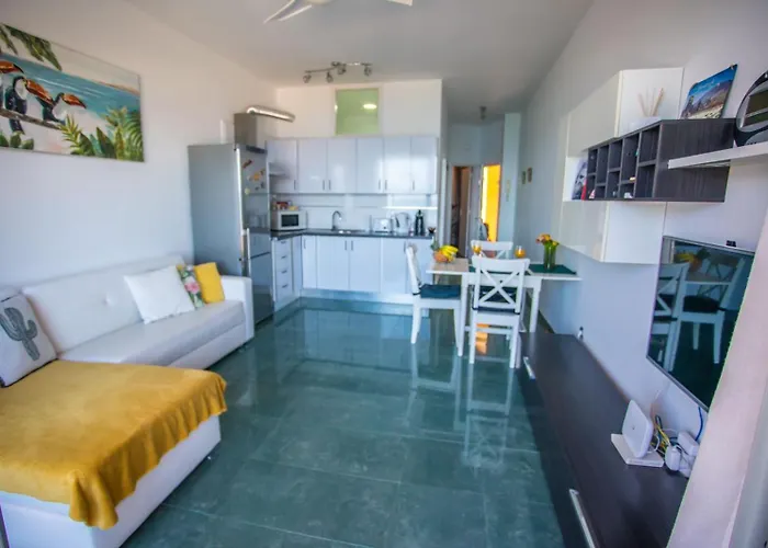 Haustierfreundliches Ferienwohnung Playa La Arena El Tejar Puerto de Santiago 