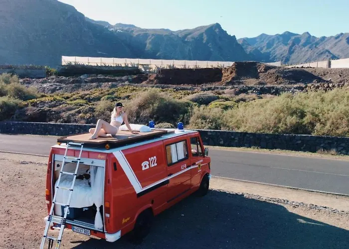 Conny, A Mercedes Firefighter Camper Van Los Cristianos 