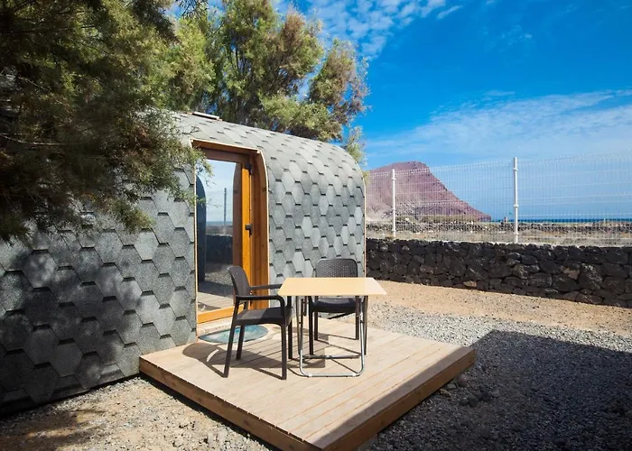 Eco-Wooden Houses Camping Montana Roja El Médano