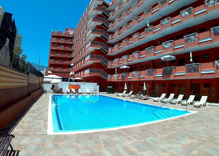 Huisdiervriedelijke Edificio Seguro De Sol, Puerto La Cruz, Islas Canarias Tenerife Puerto de la Cruz 