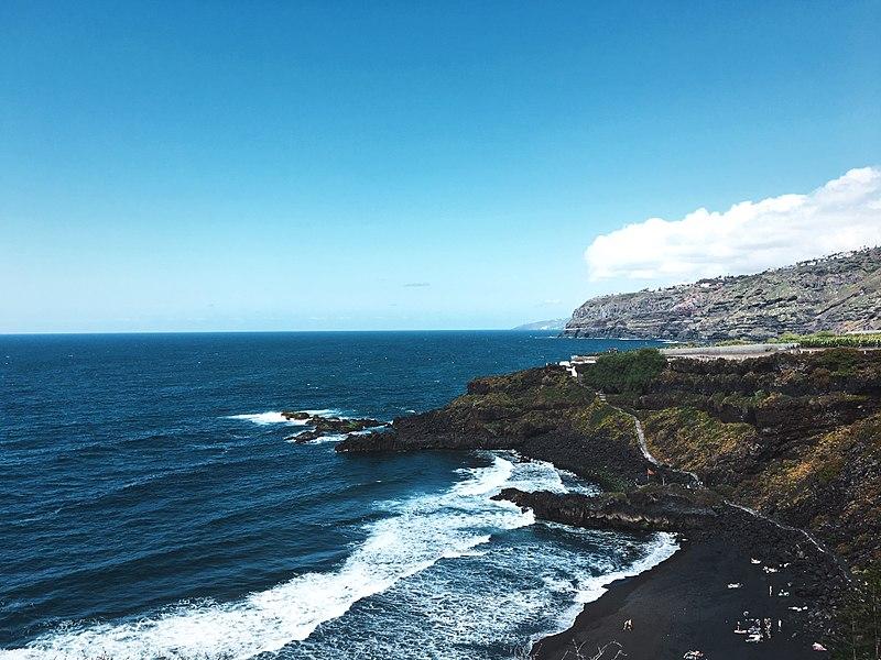playa el bollullo la orotava spain unsplash